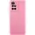 Чехол TPU GETMAN Liquid Silk Full Camera для Xiaomi Redmi 10 Розовый / Pink