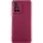 Чехол TPU GETMAN Liquid Silk Full Camera для Xiaomi Redmi 10 Бордовый / Marsala
