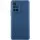 Чехол TPU GETMAN Liquid Silk Full Camera для Xiaomi Redmi 10 Синий / Navy Blue