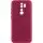 Чехол TPU GETMAN Liquid Silk Full Camera для Xiaomi Redmi 9 Бордовый / Marsala