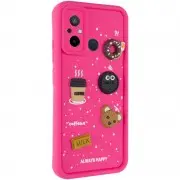 Чохол TPU Toys Case для Xiaomi Redmi 12C / Poco C55 Pink / Always Happy
