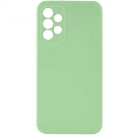 Чохол TPU GETMAN Liquid Silk Full Camera для Samsung Galaxy A33 5G Зелений / Pistachio