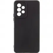 Чохол TPU GETMAN Liquid Silk Full Camera для Samsung Galaxy A33 5G Чорний / Black