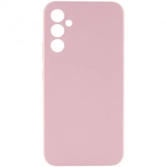 Чехол Silicone Cover Lakshmi Full Camera (AAA) для Samsung Galaxy S23 FE Розовый / Pink Sand