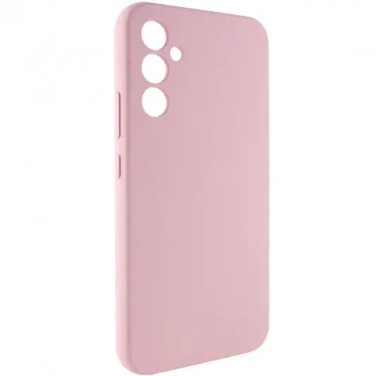 Чехол Silicone Cover Lakshmi Full Camera (AAA) для Samsung Galaxy S23 FE Розовый / Pink Sand - изображение 1
