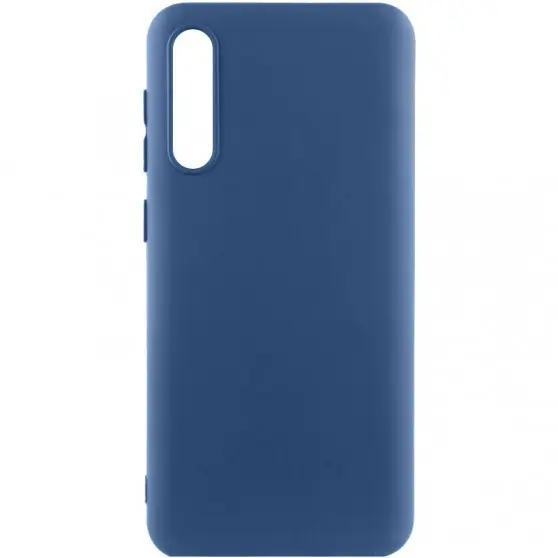 Чехол Silicone Cover Lakshmi (AA) для Samsung Galaxy A50 (A505F) / A50s / A30s Синий / Navy Blue