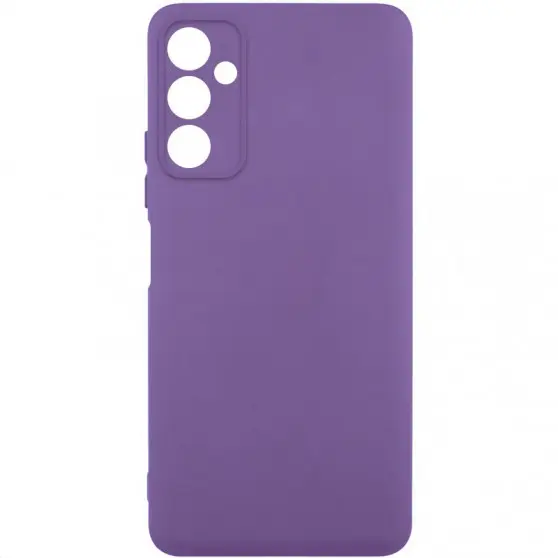 Чохол TPU GETMAN Liquid Silk Full Camera для Samsung Galaxy A34 5G Фіолетовий / Amethyst