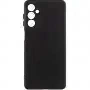 Чохол TPU GETMAN Liquid Silk Full Camera для Samsung Galaxy A34 5G Чорний / Black
