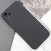 Чохол TPU GETMAN Liquid Silk Full Camera для Samsung Galaxy A34 5G Чорний / Black
