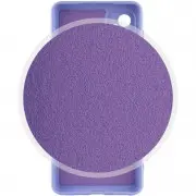 Чехол TPU GETMAN Liquid Silk Full Camera для Samsung Galaxy A54 5G Сиреневый / Dasheen