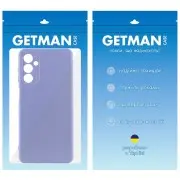 Чехол TPU GETMAN Liquid Silk Full Camera для Samsung Galaxy A54 5G Сиреневый / Dasheen