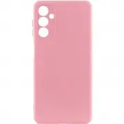 Чехол TPU GETMAN Liquid Silk Full Camera для Samsung Galaxy A54 5G Розовый / Pink