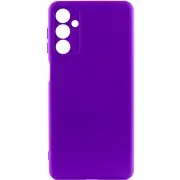 Чехол TPU GETMAN Liquid Silk Full Camera для Samsung Galaxy A54 5G Фиолетовый / Ultra Violet