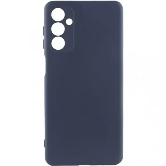 Чехол TPU GETMAN Liquid Silk Full Camera для Samsung Galaxy M23 5G Синий / Midnight Blue
