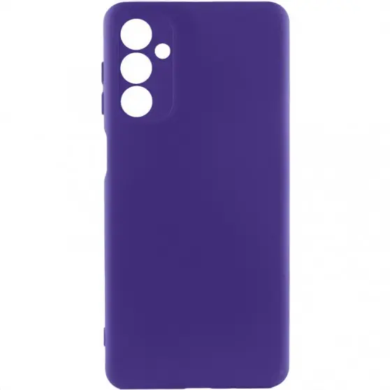 Чехол TPU GETMAN Liquid Silk Full Camera для Samsung Galaxy M23 5G Фиолетовый / Ultra Violet