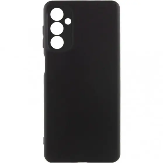 Чехол TPU GETMAN Liquid Silk Full Camera для Samsung Galaxy M23 5G Черный / Black