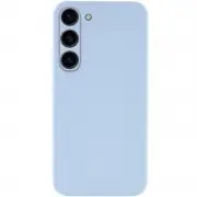 Чехол TPU GETMAN Liquid Silk Full Camera для Samsung Galaxy S23 Голубой / Lilac Blue