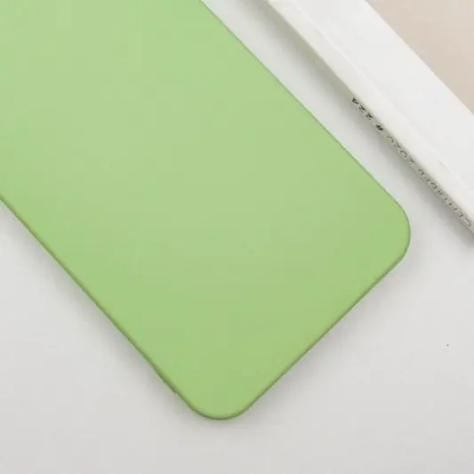 Чохол TPU GETMAN Liquid Silk Full Camera для Samsung Galaxy S23 Зелений / Pistachio - зображення 1 