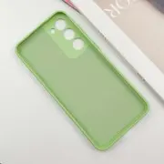Чохол TPU GETMAN Liquid Silk Full Camera для Samsung Galaxy S23 Зелений / Pistachio