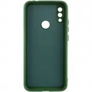 Чехол TPU GETMAN Liquid Silk Full Camera для Xiaomi Redmi Note 7 / Note 7 Pro / Note 7s Зеленый / Dark green
