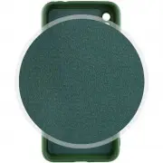 Чехол TPU GETMAN Liquid Silk Full Camera для Xiaomi Redmi Note 7 / Note 7 Pro / Note 7s Зеленый / Dark green