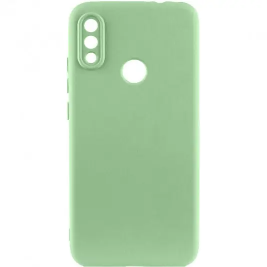 Чохол TPU GETMAN Liquid Silk Full Camera для Xiaomi Redmi Note 7 / Note 7 Pro / Note 7s Зелений / Pistachio