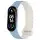 Ремінець Dual-color Magnetic для Xiaomi Mi Band 9/8 Lilac Blue / White