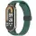 Ремінець Line Magnetic для Xiaomi Mi Band 9/8 Зелений / Green