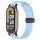 Ремінець Line Magnetic для Xiaomi Mi Band 9/8 Блакитний / Blue