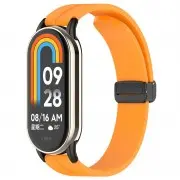 Ремінець Line Magnetic для Xiaomi Mi Band 9/8 Помаранчевий / Orange