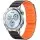 Ремінець Dual-color Magnetic для Smart Watch 20mm Black / Orange