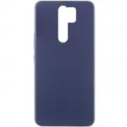 Чехол Silicone Cover Lakshmi (AAA) для Xiaomi Redmi Note 8 Pro Темно-синий / Midnight blue