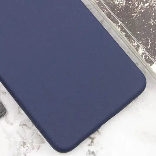 Чехол Silicone Cover Lakshmi (AAA) для Xiaomi Redmi Note 8 Pro Темно-синий / Midnight blue - изображение 2