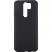 Чехол Silicone Cover Lakshmi (AAA) для Xiaomi Redmi Note 8 Pro Черный / Black