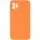 Silicone Case Square Full Camera Protective (AA) NOLOGO для Apple iPhone 11 Pro Max (6.5") Помаранчевий / Papaya