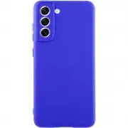 Чохол Silicone Cover Lakshmi Full Camera (AA) для Samsung Galaxy S22 Синій / Iris