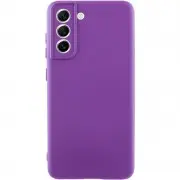 Чохол Silicone Cover Lakshmi Full Camera (AA) для Samsung Galaxy S22 Фіолетовий / Purple