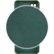 Чехол Silicone Cover Lakshmi Full Camera (AA) для Xiaomi Redmi 9C Зеленый / Dark green