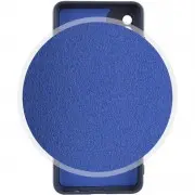 Чохол TPU GETMAN Liquid Silk Full Camera для Samsung Galaxy A51 Синій / Midnight Blue