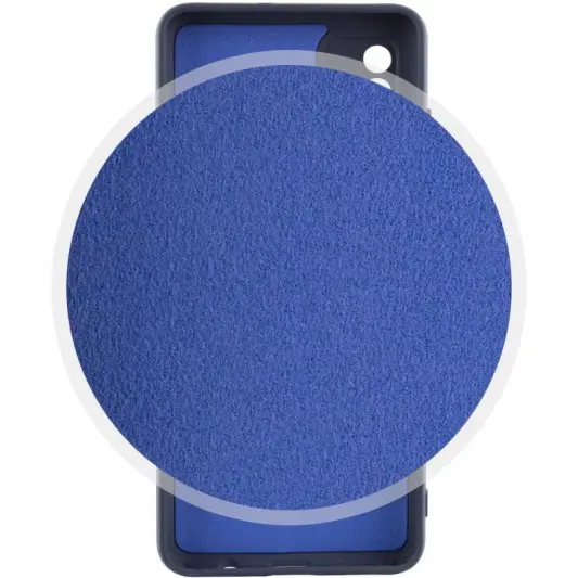 Чохол TPU GETMAN Liquid Silk Full Camera для Samsung Galaxy A51 Синій / Midnight Blue - зображення 2 