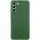 Чохол TPU GETMAN Liquid Silk Full Camera для Samsung Galaxy S21 Зелений / Dark green