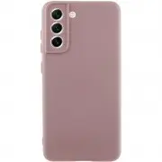 Чохол TPU GETMAN Liquid Silk Full Camera для Samsung Galaxy S21 Рожевий / Pink Sand