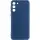 Чохол TPU GETMAN Liquid Silk Full Camera для Samsung Galaxy S21 Синій / Navy Blue