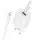 СЗУ Borofone BA94A Lustrous PD30W+QC3.0 (1USB-A/1C) + кабель Type-C to Lightning White