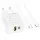 СЗУ Borofone BA88A Navy PD20W+QC3.0 (1USB-A/1C) + кабель Type-C to Type-C White