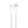 Дата кабель Borofone BX117 Source USB to Type-C 3A (1m) Pink