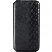 Шкіряний чохол-книжка GETMAN Cubic (PU) для Xiaomi Redmi A1 / A2 Чорний