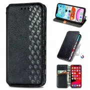 Шкіряний чохол-книжка GETMAN Cubic (PU) для Xiaomi Redmi A1 / A2 Чорний