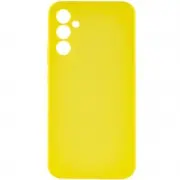 Чохол Silicone Cover Lakshmi Full Camera (AAA) для Samsung Galaxy A34 5G Жовтий / Yellow