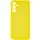 Чохол Silicone Cover Lakshmi Full Camera (AAA) для Samsung Galaxy A34 5G Жовтий / Yellow